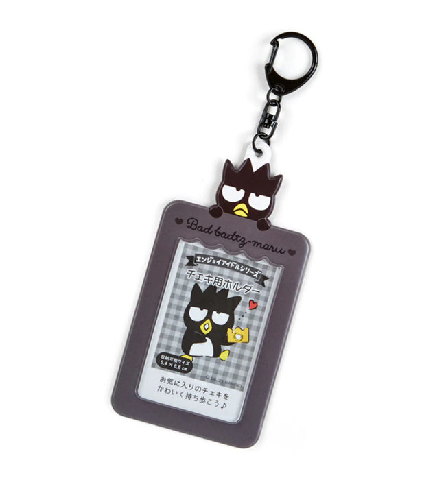 SANRIO *JP EXCLUSIVE* - ENJOY IDOL SERIES - PHOTO CARD HOLDER - Oh Seoul Happy BAD BADTZ MARU Accessories