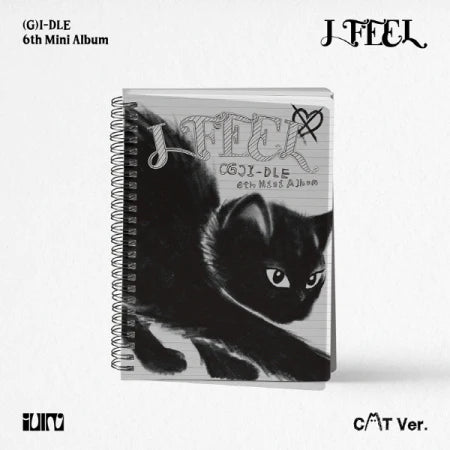 (G)I-DLE - 6TH MINI ALBUM - I FEEL - Oh Seoul Happy CAT Albums