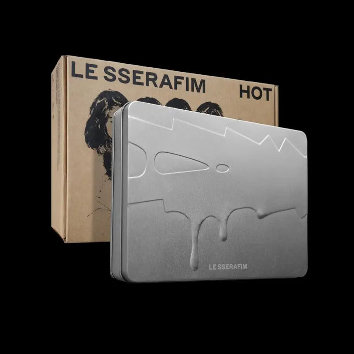 (PREORDER) LE SSERAFIM - 5TH MINI ALBUM - HOT (TIN CASE VER)