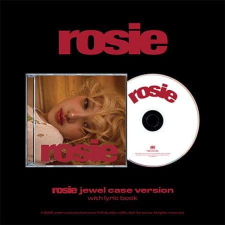 BLACKPINK - ROSE - 1ST STUDIO ALBUM - ROSIE (JEWEL CASE VER.)