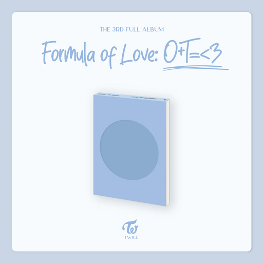 TWICE - 3RD MINI ALBUM - FORMULA OF LOVE: O + T = <3 - Oh Seoul Happy STUDY ABOUT LOVE Albums