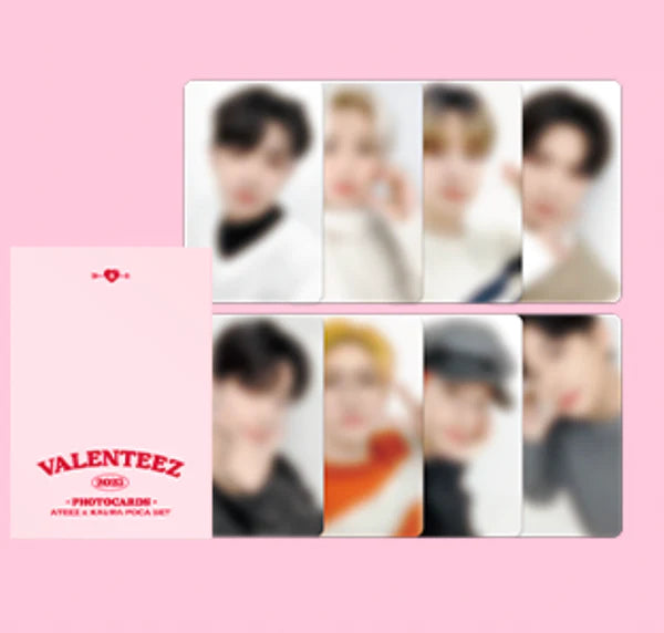 Ateez outlet photocard set