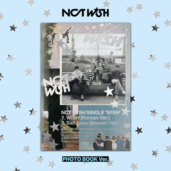 NCT WISH - 1ST SINGLE ALBUM - WISH (PHOTOBOOK VER.)