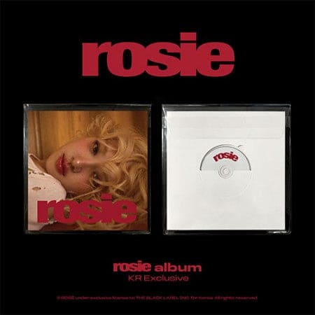 BLACKPINK - ROSE - 1ST STUDIO ALBUM - ROSIE (KR EXCLUSIVE VER.)