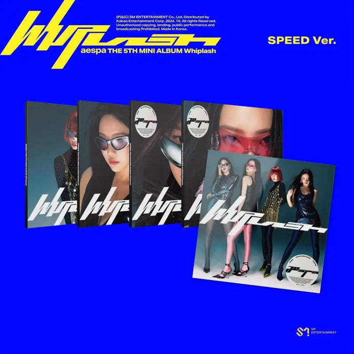 AESPA - 5TH MINI ALBUM - WHIPLASH (SPEED VER.)