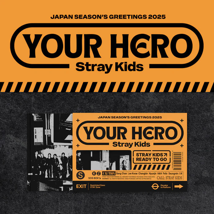 (PREORDER) STRAY KIDS - 2025 JAPAN SEASON'S GREETINGS - YOUR HERO