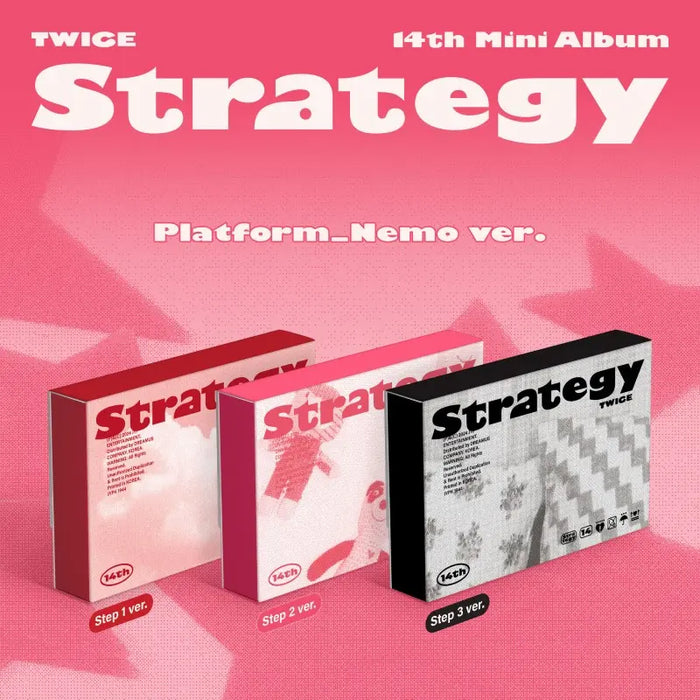 TWICE - 14TH MINI ALBUM - STRATEGY (PLATFORM_NEMO ALBUM VER.)