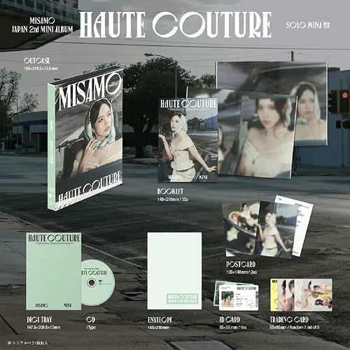 TWICE - MISAMO - 2ND MINI ALBUM - HAUTE COUTURE (SOLO EDITION)