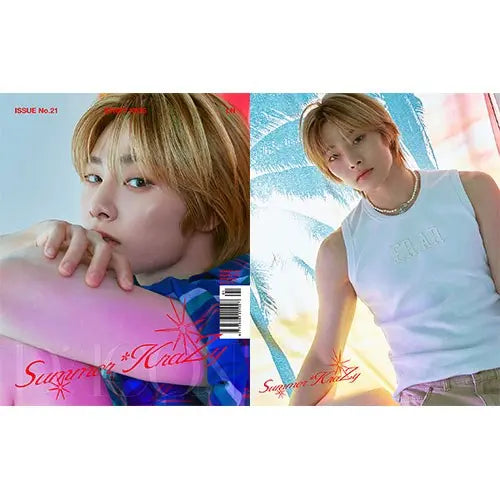 (PREORDER) D-ICON ISSUE N°21 STRAY KIDS : SUMMER KRAZY (A-TYPE)