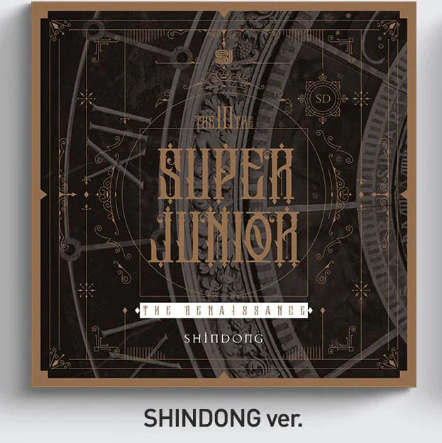 SUPER JUNIOR - 10TH ALBUM - THE RENAISSANCE (SQUARE STYLE) - Oh Seoul Happy SHINDONG