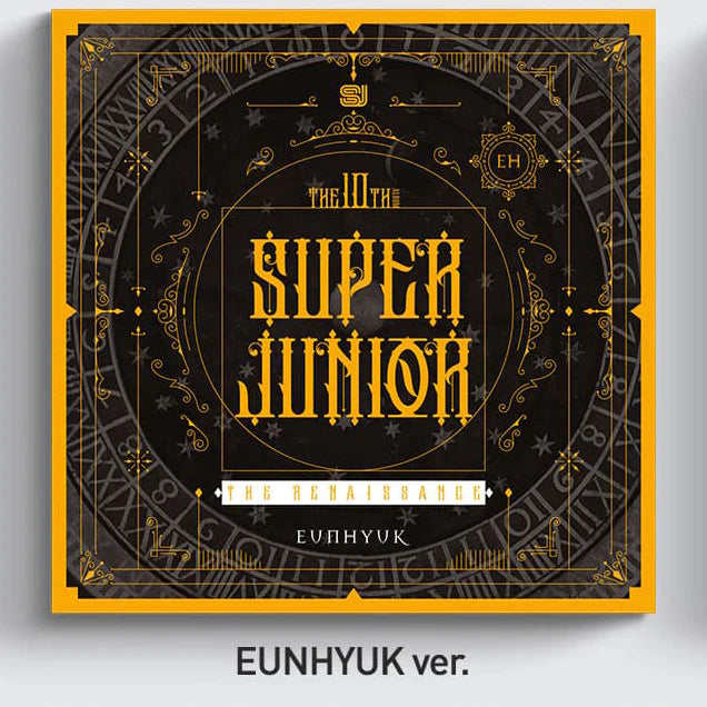 SUPER JUNIOR - 10TH ALBUM - THE RENAISSANCE (SQUARE STYLE) - Oh Seoul Happy EUNHYUK