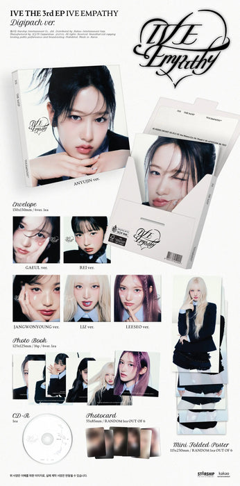 IVE - 3RD EP ALBUM - IVE EMPATHY (DIGIPACK VER.)