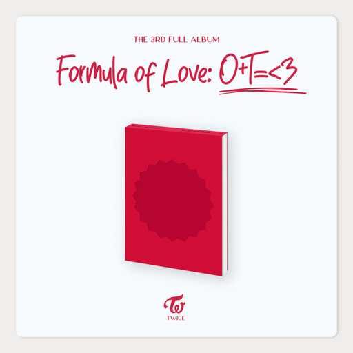 TWICE - 3RD MINI ALBUM - FORMULA OF LOVE: O + T = <3 - Oh Seoul Happy BREAK IT Albums