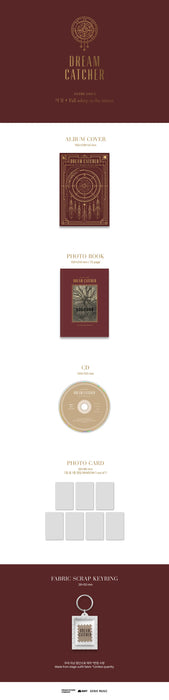 (PREORDER) DREAMCATCHER - 2ND MINI ALBUM - NIGHTMARE : FALL ASLEEP IN THE MIRROR  (RE-RELEASE)