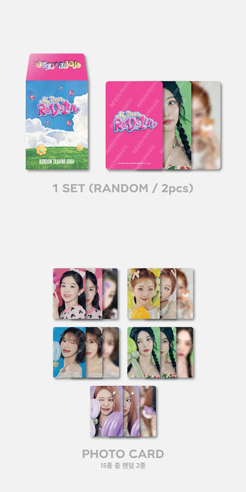 RED VELVET HAPPINESS: MY DEAR, REVE1UV OFFICIAL MD - RANDOM TRADING CARD