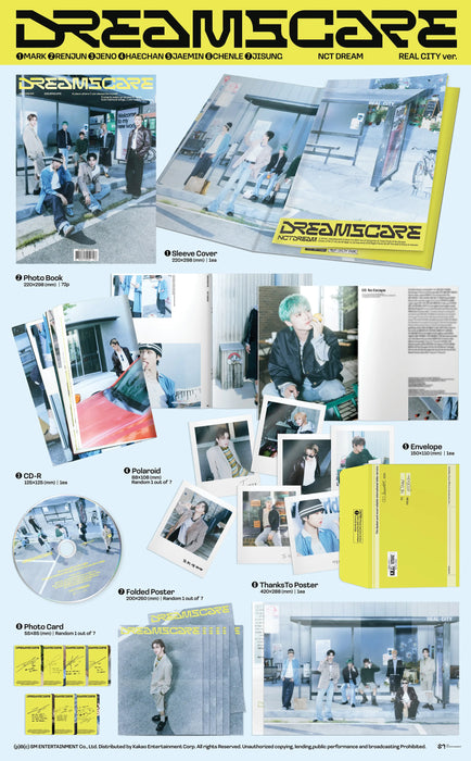 NCT DREAM - 4TH ALBUM - DREAMSCAPE (REAL CITY VER.)