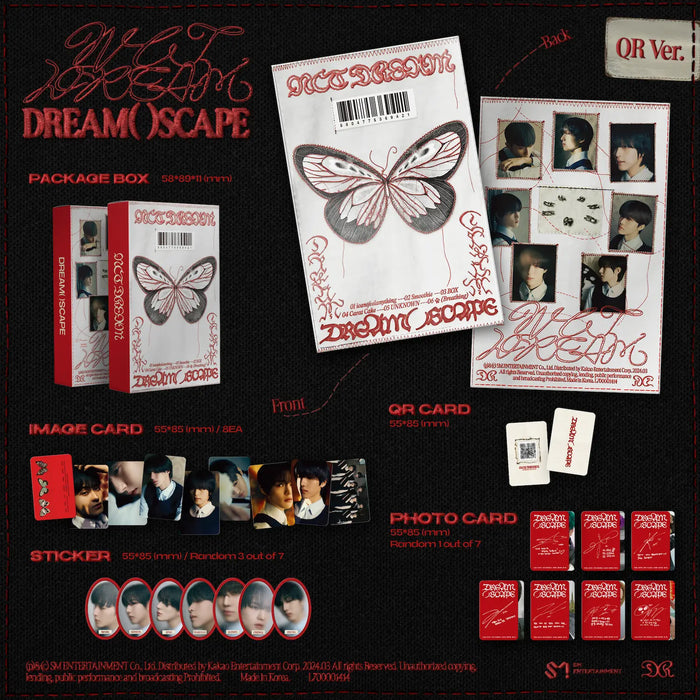 NCT DREAM - 5TH MINI ALBUM - DREAM()SCAPE (QR VER)