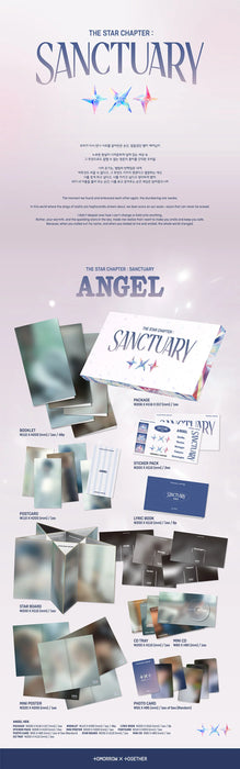 TXT - 7TH MINI ALBUM - THE STAR CHAPTER: SANCTUARY (ANGEL VER.)